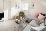 Wohnzimmer - Haus Bielefeld Ferienwohnung 35 - Top-Hundeurlaub