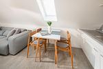 Küche / Küchenzeile - Haus Bielefeld Ferienwohnung 35 - Top-Hundeurlaub