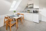 Küche / Küchenzeile - Haus Bielefeld Ferienwohnung 35 - Top-Hundeurlaub
