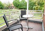 Appartementhaus Westerloog 05-Balkon - Top-Hundeurlaub