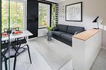 Wohnzimmer - Haus Bielefeld Appartement 22 - Top-Hundeurlaub