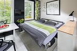 Schlafzimmer - Haus Bielefeld Appartement 22 - Top-Hundeurlaub