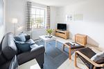 Wohnzimmer - Haus Bielefeld Ferienwohnung 29 - Top-Hundeurlaub