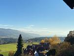 Blick vom Balkon in die Berge - Ferienwohnung Traumblick - Top-Hundeurlaub