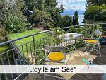 Balkon - Ferienwohnung Idylle am See - Top-Hundeurlaub