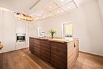 Küche mit Essbereich - Ferienwohnung Insel-Loft - Top-Hundeurlaub