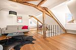 Wohnbereich - Ferienwohnung Insel-Loft - Top-Hundeurlaub