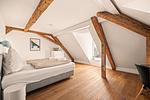 Wohnbereich - Ferienwohnung Insel-Loft - Top-Hundeurlaub