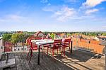 Dachterrasse - Ferienwohnung Insel-Loft - Top-Hundeurlaub