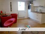 Wohnbereich - Ferienwohnung Luna - Top-Hundeurlaub