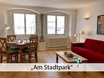 Wohnbereich - Ferienwohnung Am Stadtpark - Top-Hundeurlaub