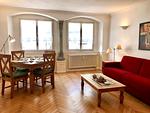 Wohnbereich - Ferienwohnung Am Stadtpark - Top-Hundeurlaub