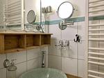 Badezimmer 1 - Ferienwohnung Am Stadtpark - Top-Hundeurlaub