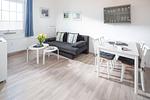 Wohnzimmer - Haus Bielefeld Ferienwohnung 13 - Top-Hundeurlaub