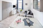 Wohnzimmer - Haus Bielefeld Ferienwohnung 13 - Top-Hundeurlaub