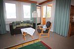 Wohnzimmer - Residenza Lagrev - 1 Zimmerwohnung Nr. 118 - Typ 12B - 1. Etage - Ost - Top-Hundeurlaub
