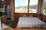 Balkon - Residenza Lagrev - 1 Zimmerwohnung Nr. 118 - Typ 12B - 1. Etage - Ost - Top-Hundeurlaub