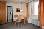 Wohnzimmer - Residenza Lagrev - 1 ½ Zimmerwohnung Nr. 007 - Typ 15A - Hochparterre - Süd - Top-Hundeurlaub