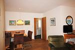 Wohnzimmer - Residenza Lagrev - 1 ½ Zimmerwohnung Nr. 001 - Typ 15A - Hochparterre - Nord/West - Top-Hundeurlaub