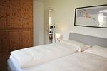 Schlafzimmer - Residenza Lagrev - 2 Zimmerwohnung Nr. 102 - Typ 21A - 1. Etage - Süd - Top-Hundeurlaub