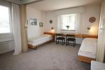 Schlafzimmer - Residenza Lagrev - 1 ½ Zimmerwohnung Nr. 107 - Typ 15B - 1. Etage - Süd - Top-Hundeurlaub
