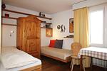 Wohnzimmer - Residenza Lagrev - Studio Nr. 303 - Typ 10A - 3. Etage - Ost - Top-Hundeurlaub