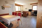 Wohnzimmer - Residenza Lagrev - 2 Zimmerwohnung Nr. 012 - Typ 21A - Hochparterre - Süd - Top-Hundeurlaub