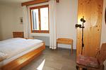 Schlafzimmer - Residenza Lagrev - 2 Zimmerwohnung Nr. 012 - Typ 21A - Hochparterre - Süd - Top-Hundeurlaub