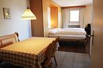 Wohnzimmer - Residenza Lagrev - 2 Zimmerwohnung Nr. 226 - Typ 20A - 2.Etage - S/W - Top-Hundeurlaub