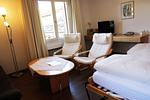 Wohnzimmer - Residenza Lagrev - 2 Zimmerwohnung Nr. 226 - Typ 20A - 2.Etage - S/W - Top-Hundeurlaub