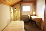 Schlafzimmer - Residenza Lagrev - 2 Zimmerwohnung Nr. 226 - Typ 20A - 2.Etage - S/W - Top-Hundeurlaub
