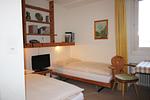 Wohnzimmer - Residenza Lagrev - Studio Nr. 113 - Typ 10A - 1. Etage - Ost - Top-Hundeurlaub