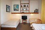 Wohnzimmer - Residenza Lagrev - Studio Nr. 113 - Typ 10A - 1. Etage - Ost - Top-Hundeurlaub