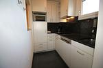 Küche / Küchenzeile - Residenza Lagrev - 1 ½ Zimmerwohnung  Nr. 011 - Typ 15A - Hochparterre - N/W - Top-Hundeurlaub