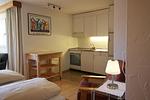 Küche / Küchenzeile - Residenza Lagrev - 1 Zimmerwohnung Nr. 227 - Typ 11B - 2.Etage - Ost - Top-Hundeurlaub
