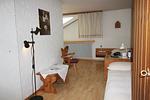 Wohnzimmer - Residenza Lagrev - Studio Nr. 224 - Typ 10B - 2. Etage - Ost - Top-Hundeurlaub