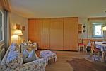 Wohnzimmer - Residenza Lagrev - 1 ½ Zimmerwohnung Nr. 121 - Typ 15A - 1.Etage - N/W - Top-Hundeurlaub