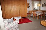 Wohnzimmer - Residenza Lagrev - 1 ½ Zimmerwohnung Nr. 121 - Typ 15A - 1.Etage - N/W - Top-Hundeurlaub