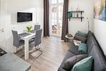 Wohnzimmer - Haus Bielefeld Ferienwohnung 10 - Top-Hundeurlaub