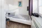 Schlafzimmer - Haus Bielefeld Ferienwohnung 10 - Top-Hundeurlaub