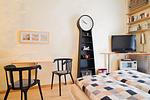 Wohnzimmer - Haus Bielefeld Appartement 24 - Top-Hundeurlaub