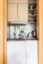 Küche / Küchenzeile - Haus Bielefeld Appartement 24 - Top-Hundeurlaub