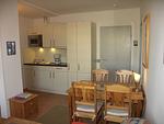 Küche / Küchenzeile - Haus Bielefeld Ferienwohnung 30 - Top-Hundeurlaub