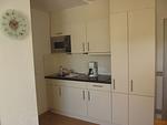 Küche / Küchenzeile - Haus Bielefeld Ferienwohnung 30 - Top-Hundeurlaub