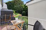 Balkon - Haus Bielefeld Ferienwohnung 25 - Top-Hundeurlaub