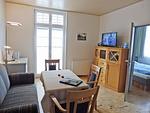 Wohnzimmer - Haus Bielefeld Ferienwohnung 25 - Top-Hundeurlaub