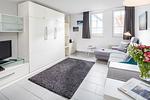 Schlafzimmer - Haus Bielefeld Appartement 18 - Top-Hundeurlaub