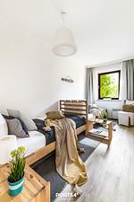 Schlafzimmer - Ferienwohnung Seaside 111 Büsum - Top-Hundeurlaub