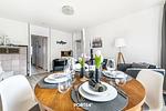 Wohnzimmer - Ferienwohnung Seaside 111 Büsum - Top-Hundeurlaub