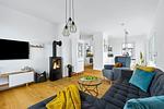 Wohnzimmer - Ferienwohnung Ocean's 16, App. 16 Olpenitz - Top-Hundeurlaub